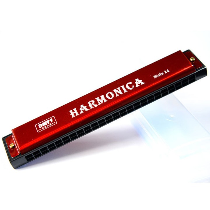 [ Shopee trợ giá] Kèn Harmonica DMTS 24 lỗ - giá rẻ cho bạn mới tập chơi GOGOM-SU24