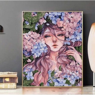 【HOT】CÓ SẴN💥 FREESHIP 💥 Tranh Tô Màu Số Hóa  💥 CAO CẤP 💥 Đã Căng Khung DIY