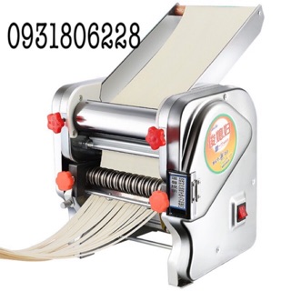 Máy Cán Bột, Máy Cắt Mì Sợi Inox, Máy Cán Bột Cắt Mì Bằng Điện Bằng mo tơ - FKM180