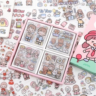 Sticker Cô Gái Telado Dễ Thương Siêu Hot Hit