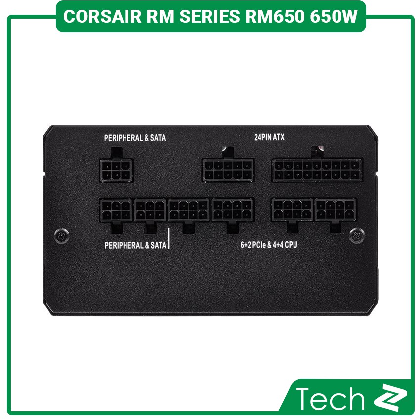 Nguồn Corsair RM Series RM650 650W (80 Plus Gold Certified Full Modular/Màu Đen)