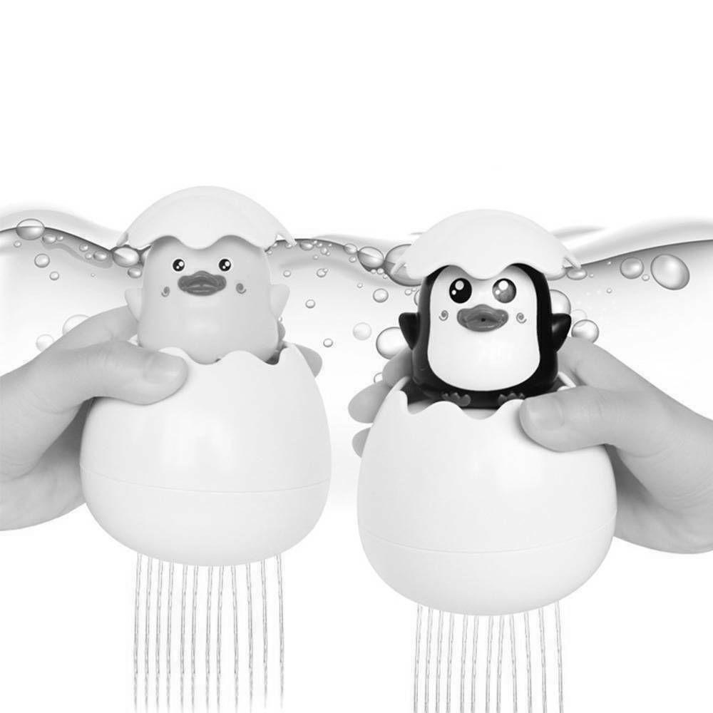 PATRICIA Đồ Chơi Bồn Tắm Hình Trứng Khủng Long / Vịt Ngộ Nghĩnh Đáng Yêu Cho Bé