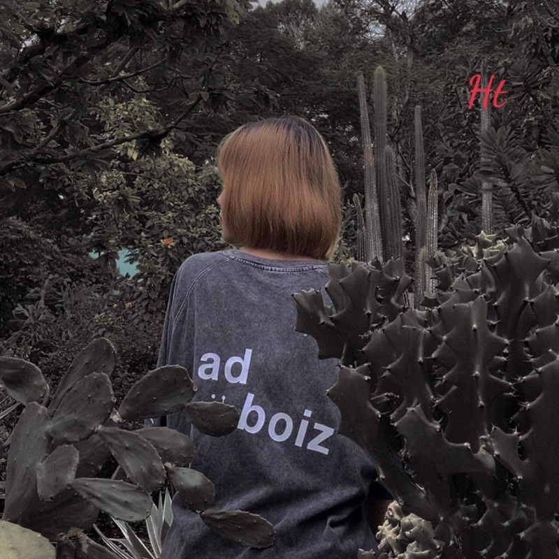 Áo thun tay lỡ loang đen Vân đá sad boiz unisex tay lỡ cho nam nữ