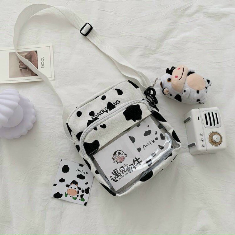 [Mã FAMAYWA2 giảm 10K đơn 50K] Túi đeo chéo BÒ SỮA siêu hot | BigBuy360 - bigbuy360.vn