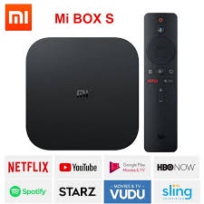 Tivi box Xiaomi Mibox S 4K /Bản Quốc Tế Tiếng Việt tìm kiếm giọng nói - Chính hãng phân phối