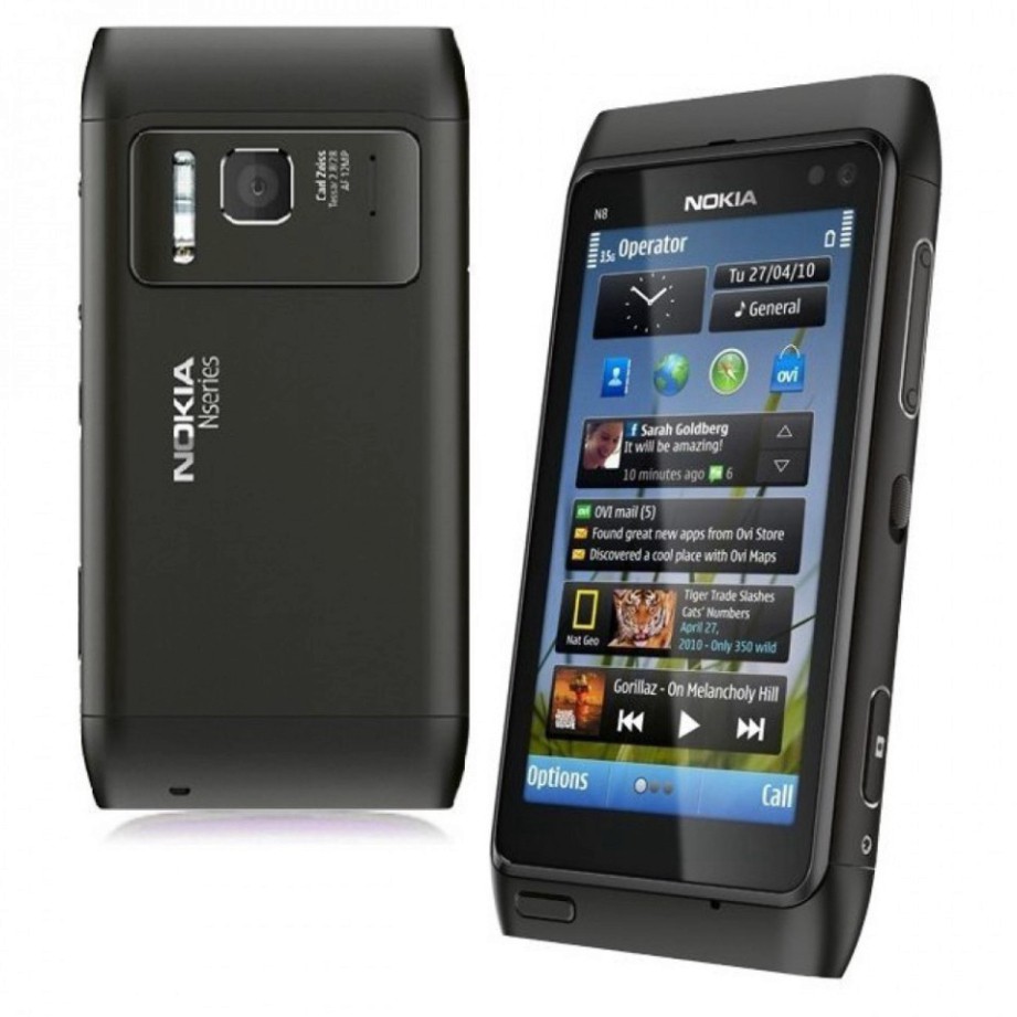 GIẢM 50% CÁC BÁC ƠI Điện Thoại Nokia N8 Cảm Ứng Bộ Nhớ 16G WiFi 3G Chính Hãng Bảo Hành 6 Tháng GIẢM 50% CÁC BÁC ƠI