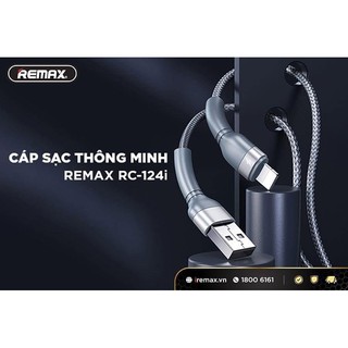 CÁP SẠC REMAX RC- 124I  IP - 124m micro usb - 124a Type C