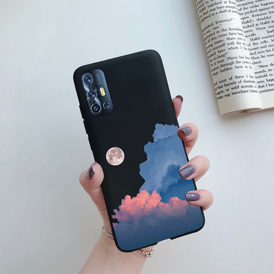 Ốp Điện Thoại TPU Silicone Mềm Nhám Họa Tiết Thời Trang Cho Vivo V17 V 17 Pro V19 Neo V 19 1919 1909 1910