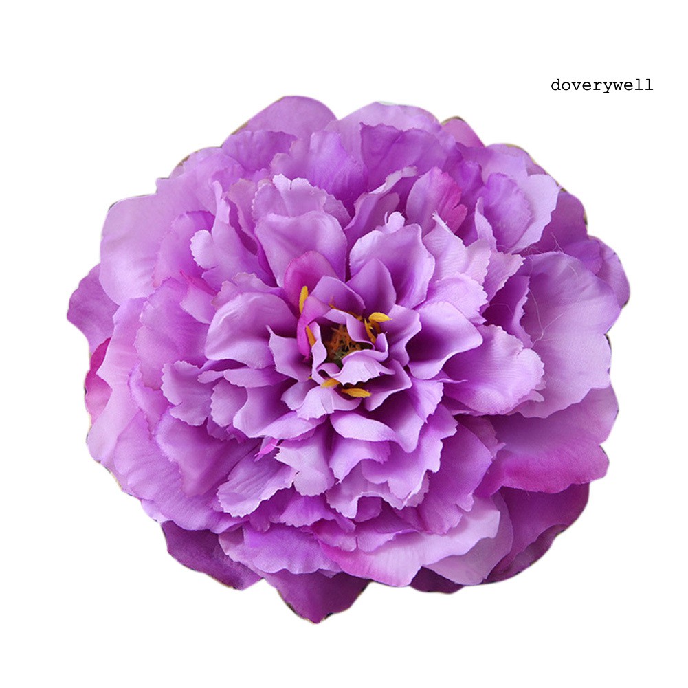 1 Bông Hoa Mẫu Đơn Nhân Tạo 16cm Trang Trí Tiệc Cưới