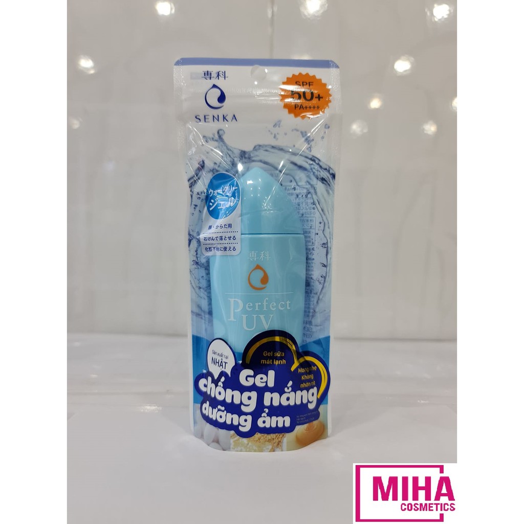 Gel Sữa Chống Nắng SENKA Perfect UV Gel N SPF50+ PA++++ 80ml Nhật Bản