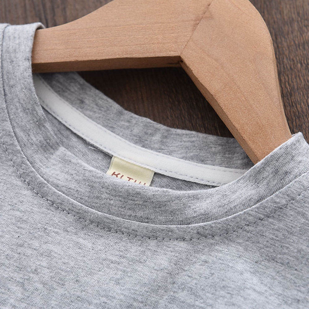 Set đồ BEAR LEADER gồm áo thun tn và quần short thời trang mùa hè 2022 cho bé gái