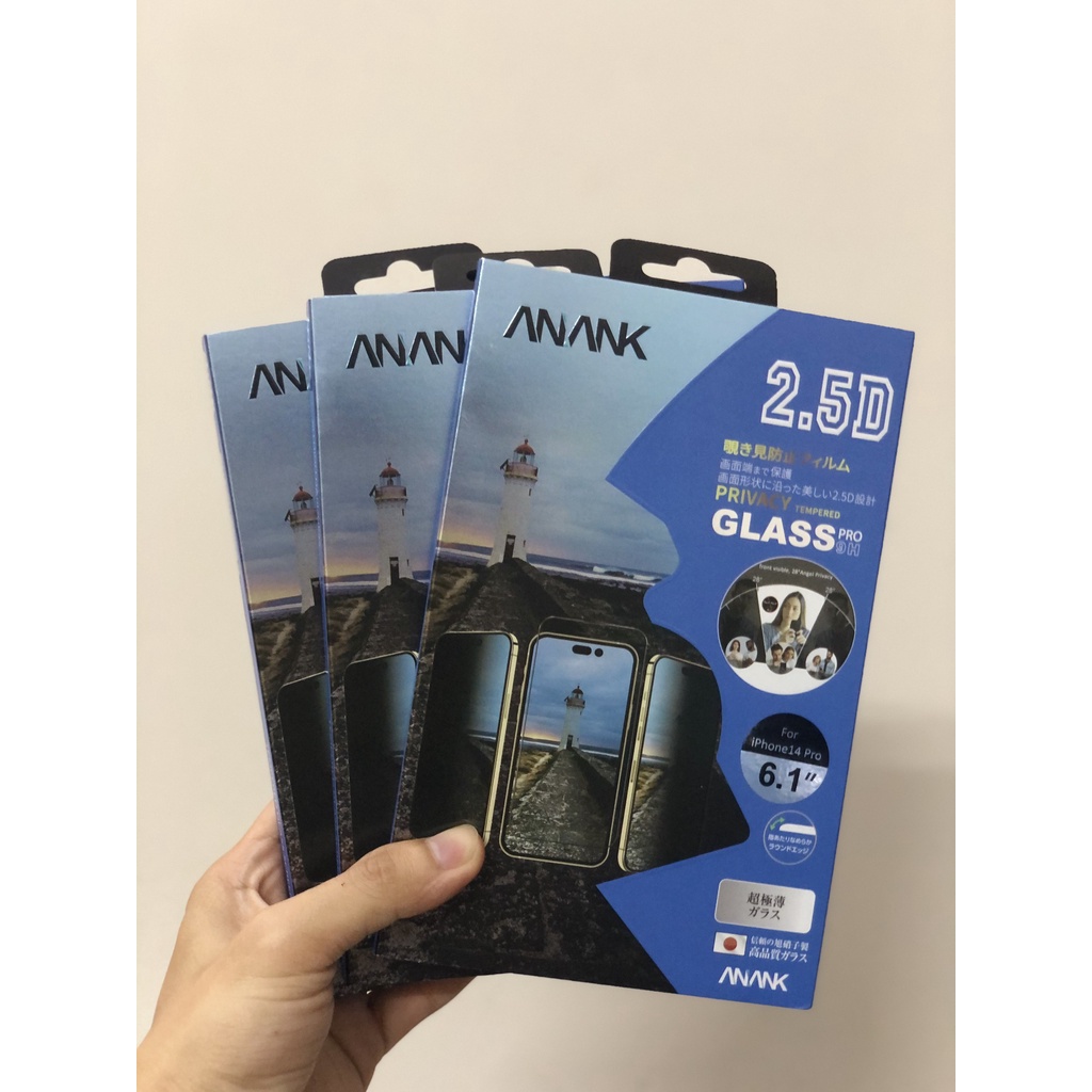 Dán Cường Lực iPhone 14 Pro Max/ 14 Pro ANANK 2.5D Full