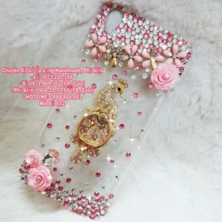 Ốp Lưng Handmade Đính Đá Ms 452