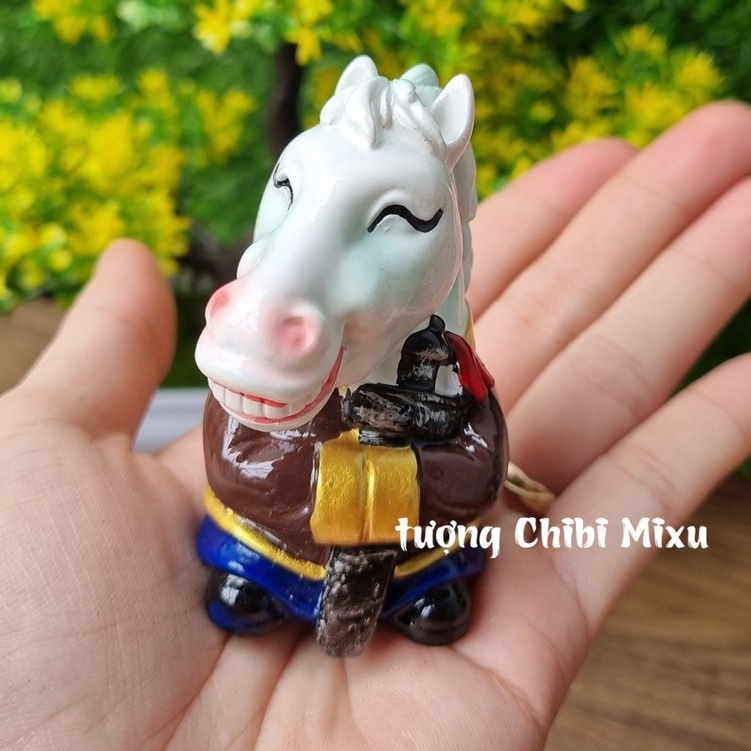 Tượng Bạch Long mã - bổ sung cho bộ 04 thầy trò Đường Tăng size 6cm