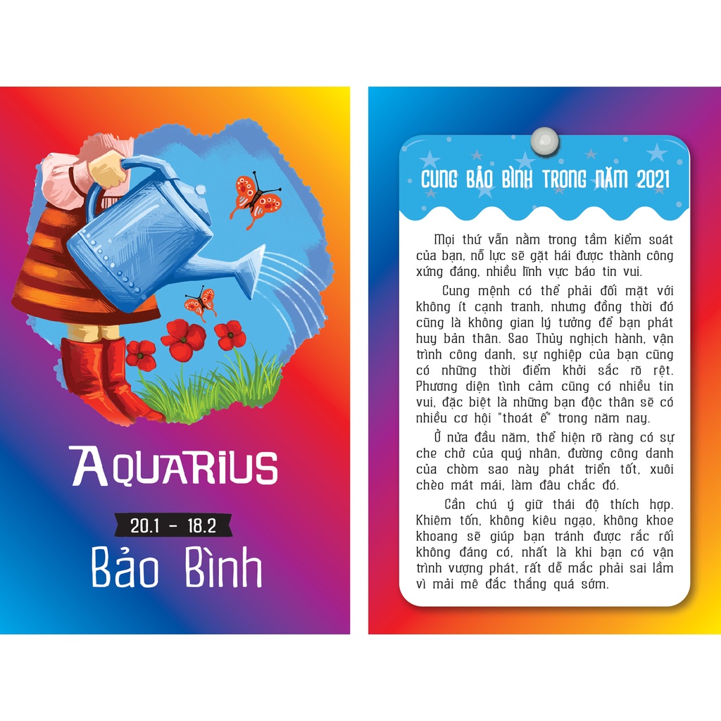 Sách Mật Ngữ 12 Cung Hoàng Đạo - Bí Mật Cung Bảo Bình - Nắm Giữ Số Mệnh