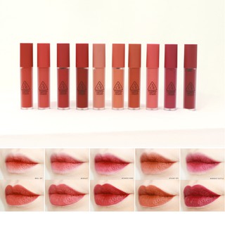 Son Kem 3CE Soft Lip Lacquer Đủ Màu