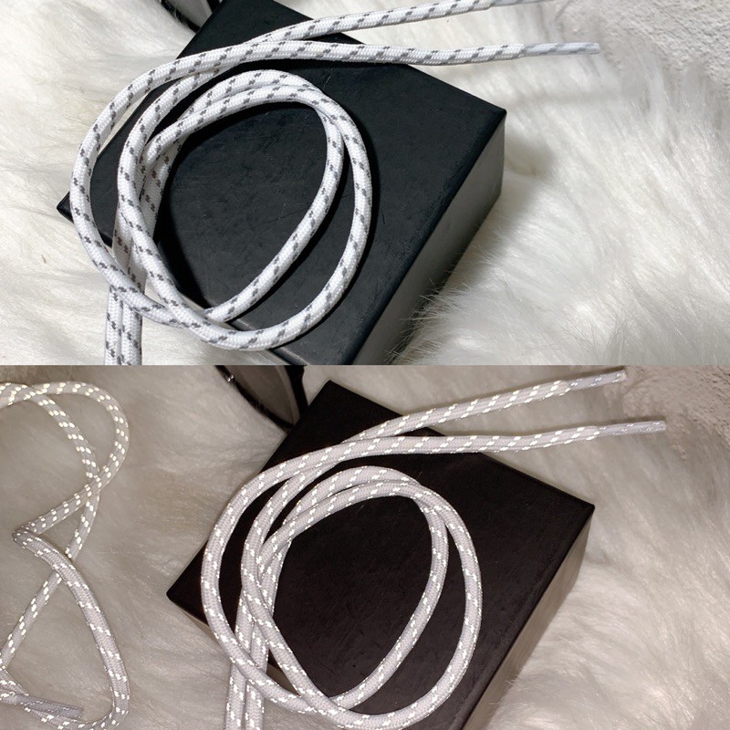 Dây giày phản quang đủ màu buộc giày thể thao