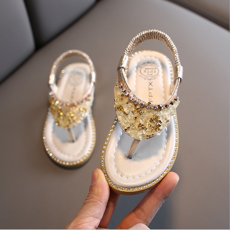 sandal sỏ ngón đính đá