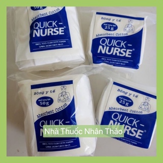 Bông gòn y tế Quick Nurse 25g, 50g