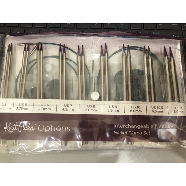 Set kim đan Knitpick kim loại