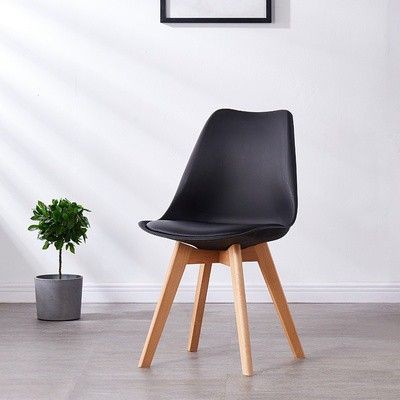 [SIÊU SALE] GHẾ EAMES ĐỆM DA CAO CẤP CHÂN GỖ NHẬP KHẨU