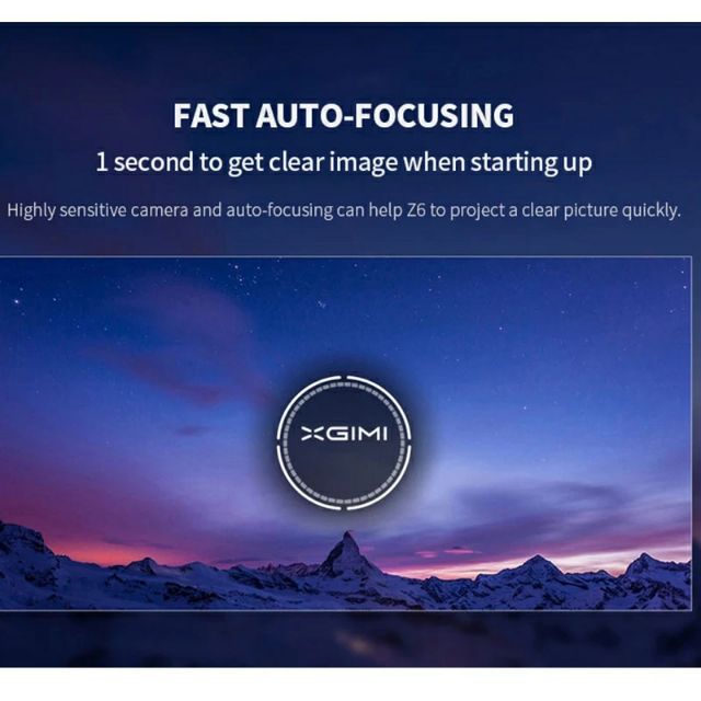 Máy chiếu thông minh Android Xgimi Z6X /Z6X Pro / Z7x Full HD, nhỏ gọn, cài App dễ dàng FPT Play, clip TV, My K+