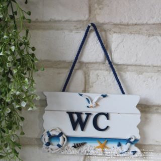 . Bảng treo wc họa tiết mỏ neo