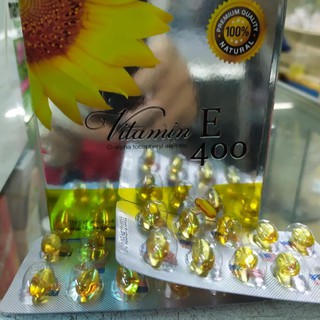 Viên Uống Vitamin E 400 đẹp da, sáng mịn da, chống lão hóa, mờ thâm 100 viên