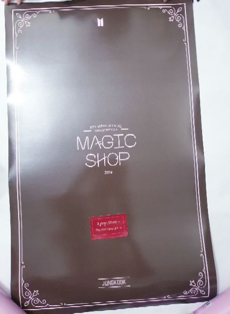 Poster set BTS MOTS7, BBC, Final,Magic