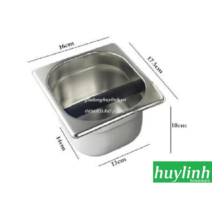 Ca đánh sữa inox Cao Cấp 350ml + 600ml