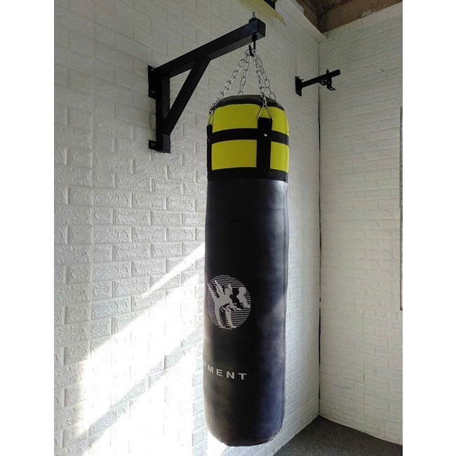 Bao Cát Đấm Bốc Boxing 80cm Da 3 Lớp Nhồi Sẵn Chính Hãng + Kèm Xích Treo