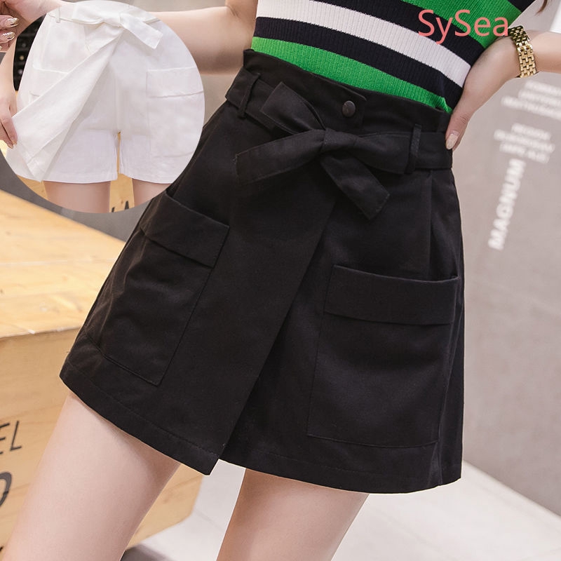Quần Short Ống Rộng Lưng Thun Thời Trang Mùa Hè Cho Học Sinh