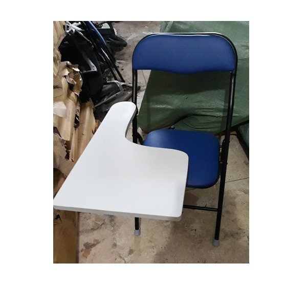 Ghế xếp xanh liền bàn hàng tồn kho giá rẻ