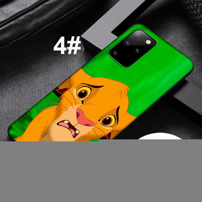 Samsung Galaxy S10 S9 S8 Plus S6 S7 Edge S10+ S9+ S8+ Soft Silicone Cover Phone Case Casing GR73 Lion King Hakuna Matata