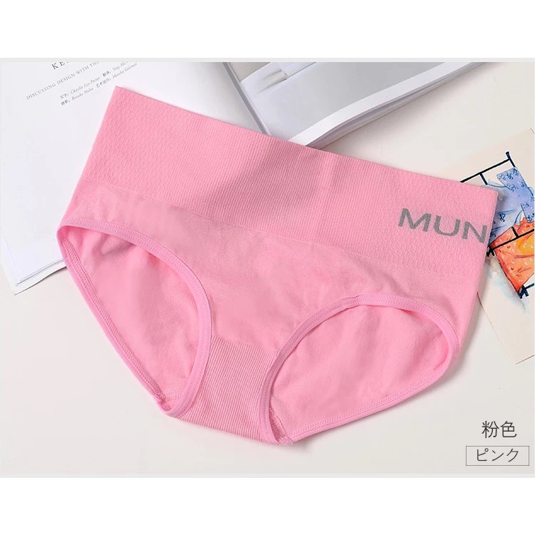 Quần lót Cotton lưng vừa màu sắc tươi sáng phong cách Nhật Bản cổ điển cho nữ | BigBuy360 - bigbuy360.vn