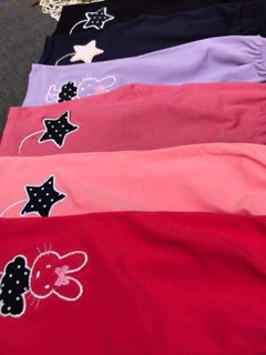 Quần legging lửng cho bé gái