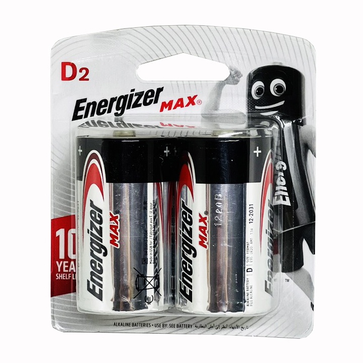 Pin đại Energizer E95/BP2 vỉ 2 viên chính hãng dung lượng cao