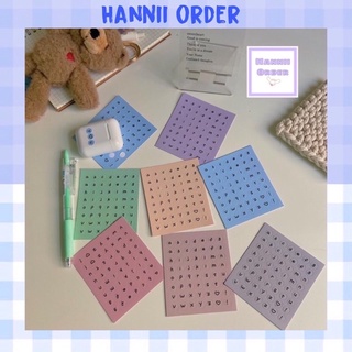 Sticker chữ số xinh xắn cắt sẵn hình tròn và bông hoa