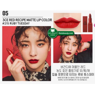 SON 3CE RED RECIPE LIP COLOR