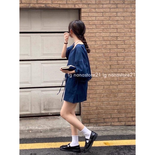 Set áo quần denim Nanastore Nanastore21