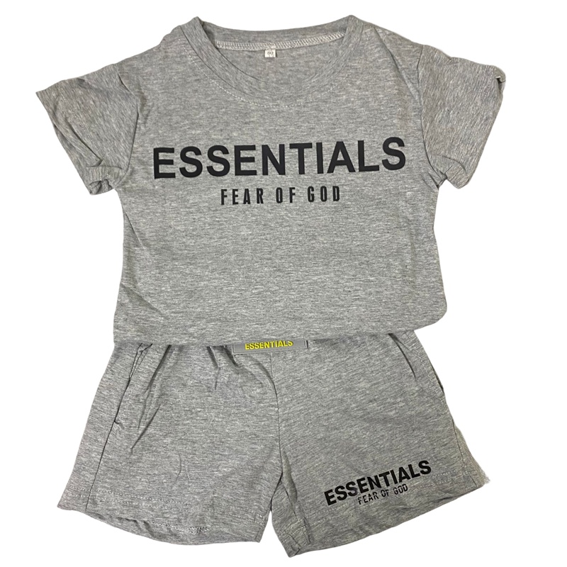 Set Áo Thun Ngắn Tay In Chữ + Quần Short Thời Trang Mùa Hè Mới Cho Bé