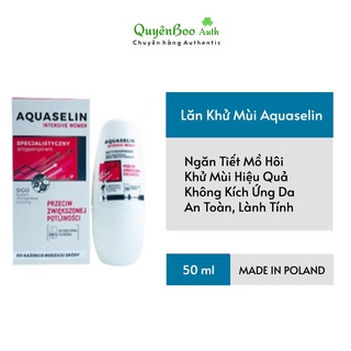 Lăn Khử Mùi AQUASELIN Ba Lan Cho Nam Nữ 50ml