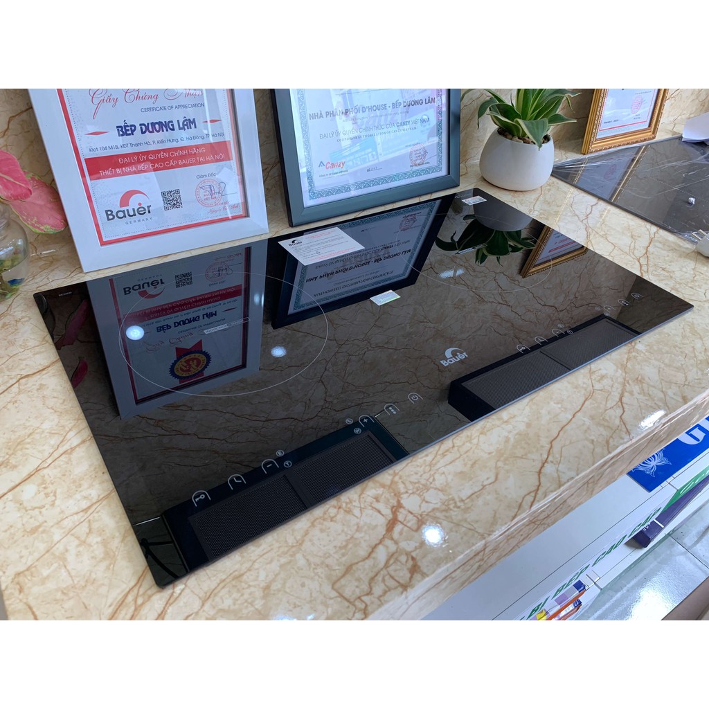 Bếp Từ Đôi Bauer BE 326SS ✅ -Bếp từ inverter chính hãng, Bảo hành 3 năm