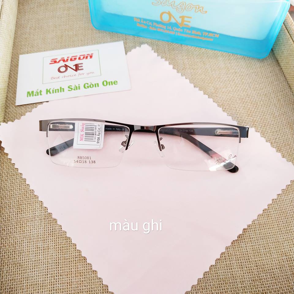 Gọng Kính Cận Kim Loại Càng Nhựa Xẻ Cước | BigBuy360 - bigbuy360.vn