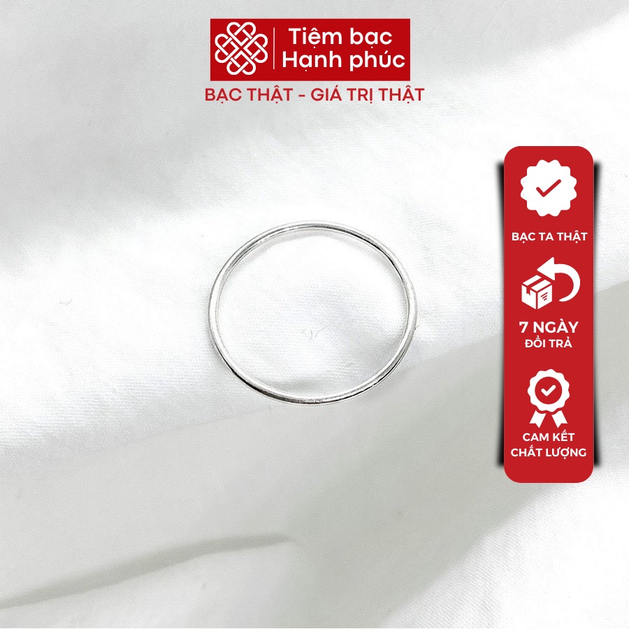 Nhẫn bạc nữ chất liệu bạc ta ss925 xinh xắn, không đen không han gỉ - Mã TSJ01