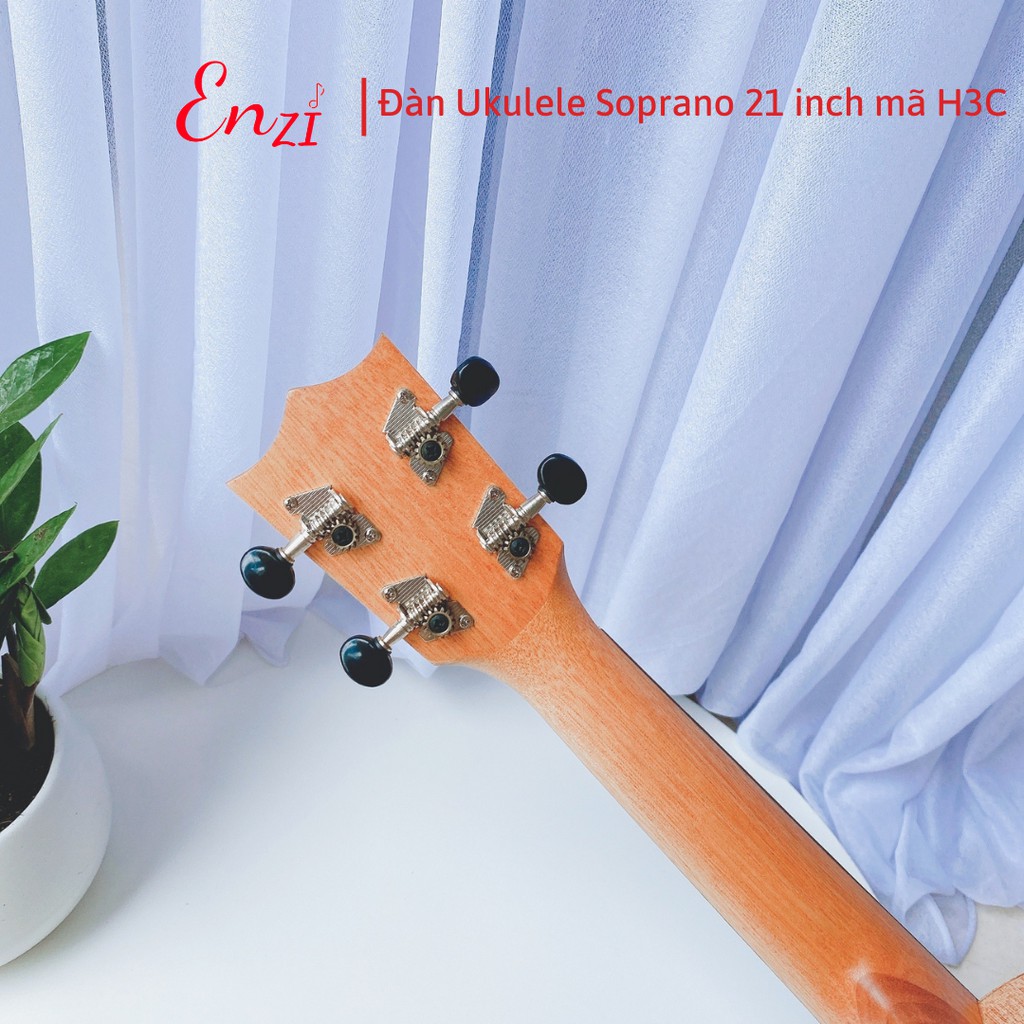 Đàn ukulele soprano size 21 inch gỗ giá rẻ chất lượng tốt Enzi