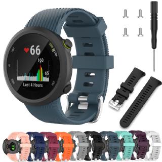 Dây Đeo Thay Thế Bằng Cao Su Silicone Mềm Cho Garmin Forerunner 45