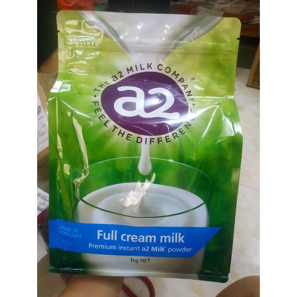 Sữa tươi a2 bột nguyên kem 850g dạng lon (mẫu mới) date 30/5/2022