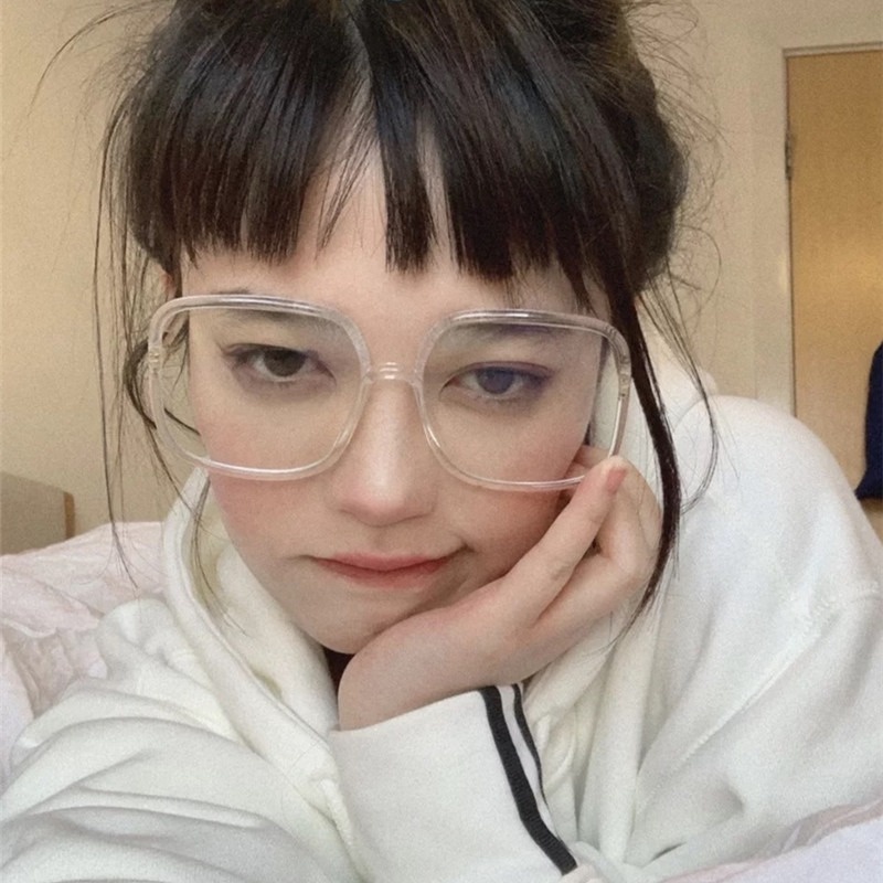 Mắt kính gọng vuông chống bức xạ/ ánh sáng xanh thời trang cho nam và nữ