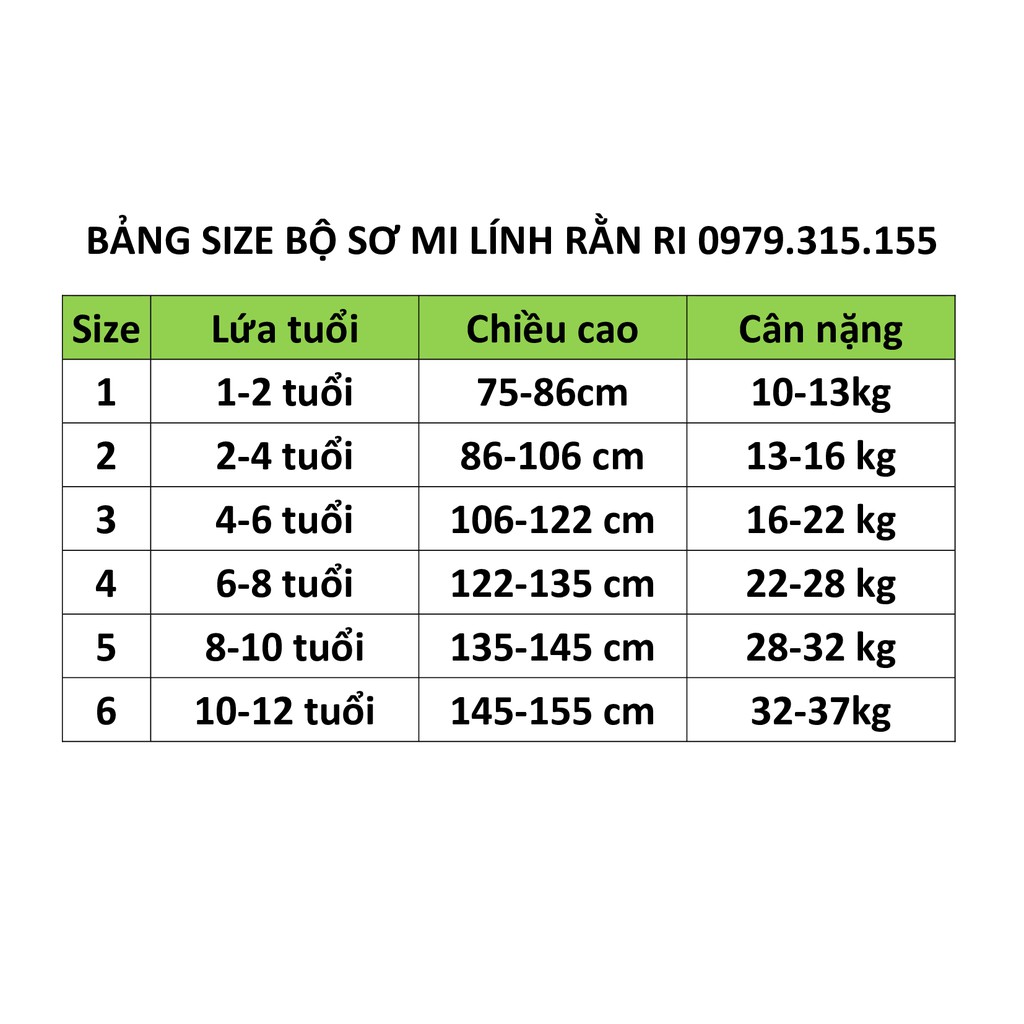 Bộ quần áo rằn ri ghi tím trẻ em 1-12 tuổi